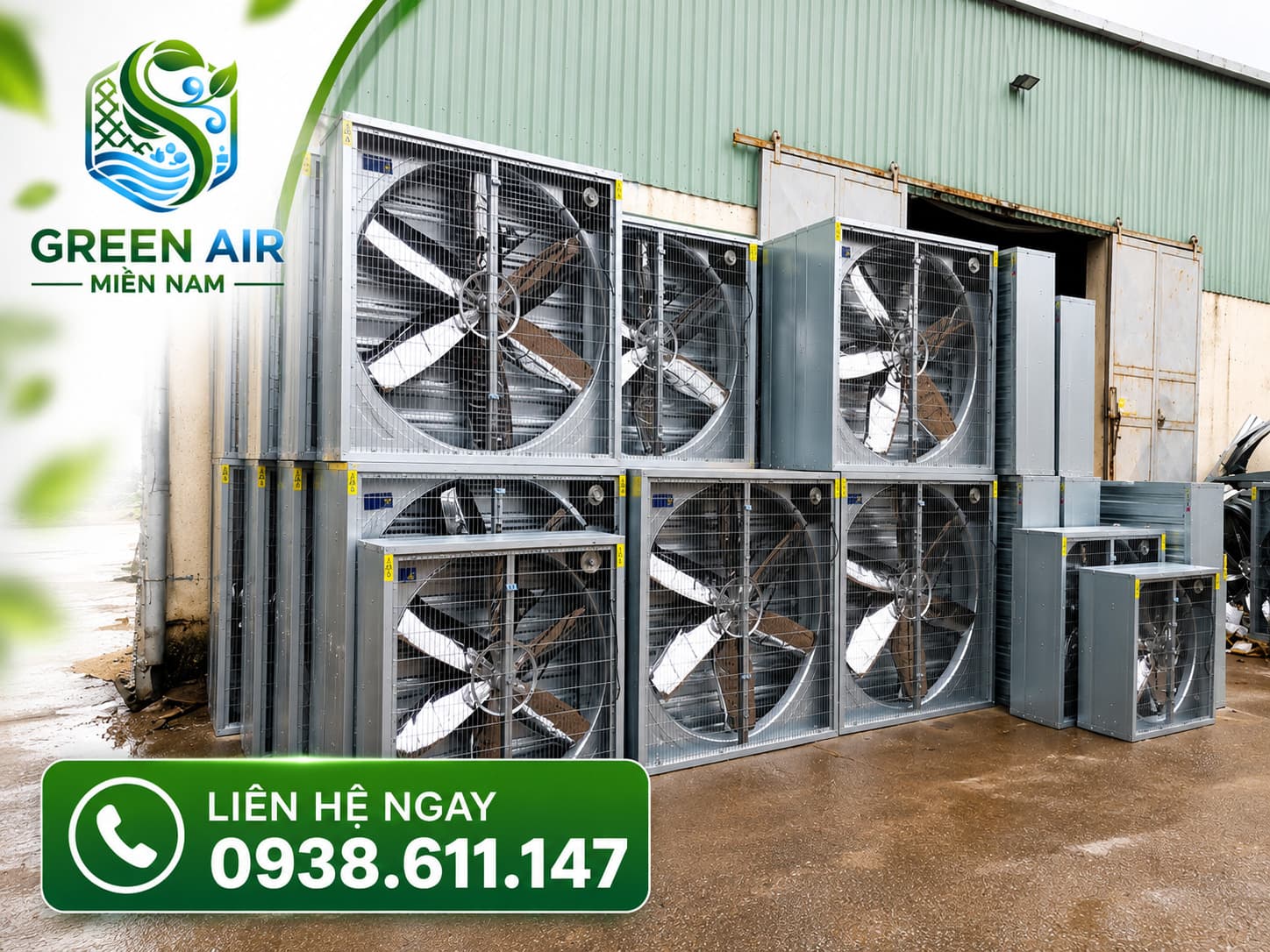 QUẠT THÔNG GIÓ CÔNG NGHIỆP GA-1000 – LƯU LƯỢNG GIÓ 35.000 m³/h – GIẢI PHÁP THÔNG GIÓ HIỆU SUẤT CAO CHO NHÀ XƯỞNG VÀ CÔNG TRÌNH CÔNG NGHIỆP