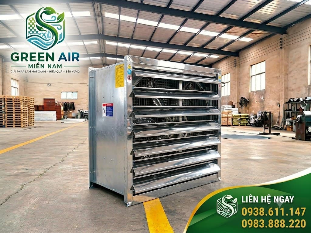 QUẠT THÔNG GIÓ CÔNG NGHIỆP GA-900 – LƯU LƯỢNG GIÓ 32.000 m³/h – GIẢI PHÁP TĂNG CƯỜNG TRAO ĐỔI KHÔNG KHÍ CHO CÔNG TRÌNH CÔNG NGHIỆP